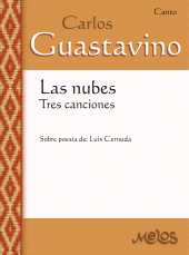 eBook, Las nubes Tres canciones : Sobre poesía de: Luis Cernuda, Melos Ediciones Musicales