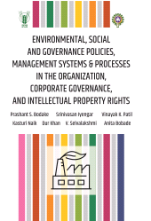E-book, Environmental, Social and Governance Policies, Management Systems & Processes in the Organization, Corporate Governance, and Intellectual Property Rights, New India Publishing Agency