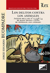 E-book, Los delitos contra los animales, Buompadre, Jorge Eduardp, Ediciones Olejnik