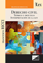E-book, Derecho civil : Teorico y practcio, Ricci, Francesco, Ediciones Olejnik