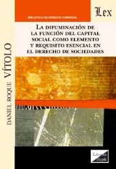 E-book, Difuminación de la función del capital social como elemento, Vitolo, Daniel Roque, Ediciones Olejnik