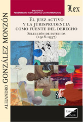 E-book, Juez activo y la jurisprudencia como fuente del derecho, Ediciones Olejnik