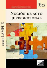 eBook, Noción de acto juridiccional, Lampue, Pierre, Ediciones Olejnik