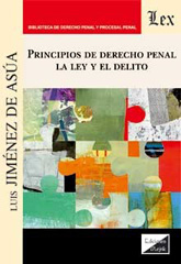 eBook, Principios de derecho penal : La ley del delito, Jimenez de Asúa, Luis, Ediciones Olejnik