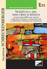 E-book, Semiótica del discurso juridico, Schreckenberger, Waldemar, Ediciones Olejnik