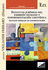 E-book, Estatuto juridico del embrión humano y, Viglianisi Ferraro, Angelo, Ediciones Olejnik