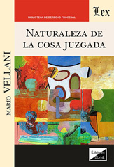 E-book, Naturaleza de la cosa juzgada, Vellani, Mario, Ediciones Olejnik