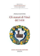 eBook, Gli statuti di Vinci del 1418, Santini, Paolo, 1972-, author, Leo S. Olschki