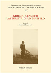 E-book, Giorgio Cencetti : l'attualità di un maestro, Pàtron