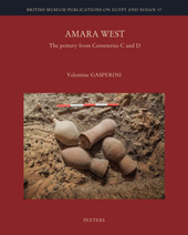 E-book, Amara West : The Pottery from Cemeteries C and D, Gasperini, V., Peeters Publishers