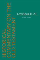 eBook, Leviticus 11-20, Peeters Publishers