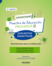 E-book, Oposiciones. Maestro de Educación Primaria II : Supuestos didácticos. Orientaciones para su elaboración, Ediciones Pirámide