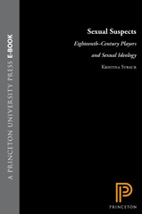 eBook, Sexual Suspects : Eighteenth-Century Players and Sexual Ideology, Princeton University Press