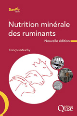 eBook, Nutrition minérale des ruminants, Éditions Quae