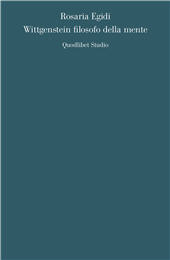 eBook, Wittgenstein filosofo della mente, Quodlibet