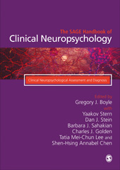 E-book, The SAGE Handbook of Clinical Neuropsychology : Clinical Neuropsychological Assessment and Diagnosis, SAGE Publications Ltd