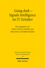 E-book, Going dark : Signals Intelligence im IT-Zeitalter, Mohr Siebeck