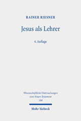 eBook, Jesus als Lehrer : Frühjüdische Volksbildung und Evangelien-Überlieferung, Mohr Siebeck