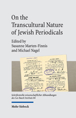 E-book, On the Transcultural Nature of Jewish Periodicals : Interconnectivity and Entanglements, Mohr Siebeck