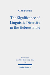 eBook, The Significance of Linguistic Diversity in the Hebrew Bible : Language and Boundaries of Self and Other, Mohr Siebeck