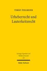 E-book, Urheberrecht und Lauterkeitsrecht : Die Konkurrenz zweier Regelungskomplexe im Binnenmarkt, Mohr Siebeck