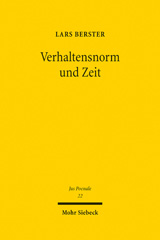E-book, Verhaltensnorm und Zeit : Eine strafrechtsdogmatische Untersuchung, Mohr Siebeck