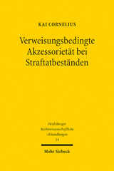 E-book, Verweisungsbedingte Akzessorietät bei Straftatbeständen, Mohr Siebeck