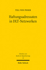 E-book, Haftungsadressaten in DLT-Netzwerken, Mohr Siebeck