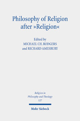 E-book, Philosophy of Religion after "Religion", Mohr Siebeck