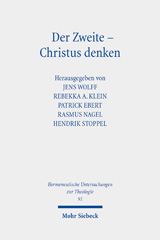 eBook, Der Zweite - Christus denken, Mohr Siebeck