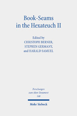 eBook, Book-Seams in the Hexateuch II : The Book of Deuteronomy and its Literary Transitions, Mohr Siebeck