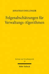 E-book, Folgenabschätzungen für Verwaltungs-Algorithmen, Mohr Siebeck
