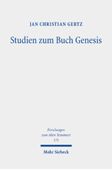 eBook, Studien zum Buch Genesis, Gertz, Jan Christian, Mohr Siebeck