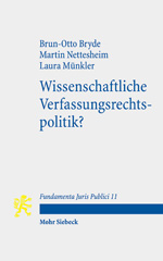 E-book, Wissenschaftliche Verfassungsrechtspolitik?, Mohr Siebeck