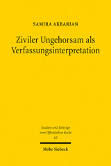 E-book, Ziviler Ungehorsam als Verfassungsinterpretation, Mohr Siebeck