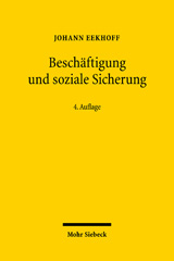 eBook, Beschäftigung und soziale Sicherung, Eekhoff, Johann, Mohr Siebeck