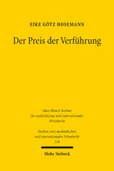 E-book, Der Preis der Verführung : Die gesetzliche Schadensersatzklage wegen Ehebruchs in England zwischen 1857 und 1970, Mohr Siebeck