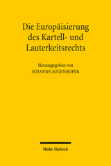 E-book, Die Europäisierung des Kartell- und Lauterkeitsrechts, Mohr Siebeck