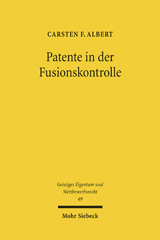 E-book, Patente in der Fusionskontrolle, Mohr Siebeck