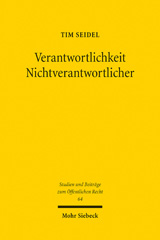 E-book, Verantwortlichkeit Nichtverantwortlicher : Terminologie, Systematik und Legitimation des gefahrenabwehrrechtlichen Notstandsinstituts, Mohr Siebeck