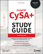 E-book, CompTIA CySA+ Study Guide : Exam CS0-003, Sybex