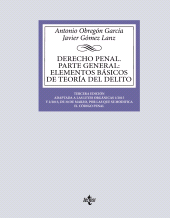 E-book, Derecho Penal. Parte general : Elementos básicos de teoría del delito. Tercera edición, Tecnos