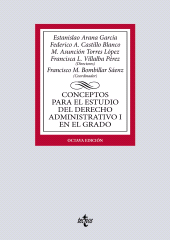 E-book, Conceptos para el estudio del Derecho administrativo I en el grado, Tecnos