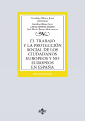 E-book, El trabajo y la protección social de los ciudadanos europeos y no europeos en España, Tecnos