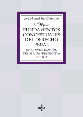 E-book, Fundamentos conceptuales del Derecho Penal : Una investigación desde una perspectiva crítica, Tecnos