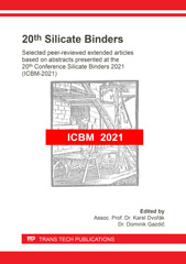 E-book, 20th Silicate Binders, Trans Tech Publications Ltd