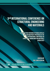 E-book, 3rd International Conference on Structural Engineering and Materials, Trans Tech Publications Ltd