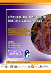 eBook, 6th International Conference on Functional Materials Science, Trans Tech Publications Ltd