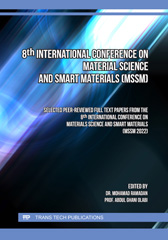 E-book, 8th International Conference on Material Science and Smart Materials (MSSM) : selected papers, Trans Tech Publications Ltd