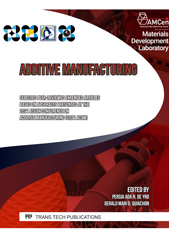 eBook, Additive Manufacturing, Trans Tech Publications Ltd
